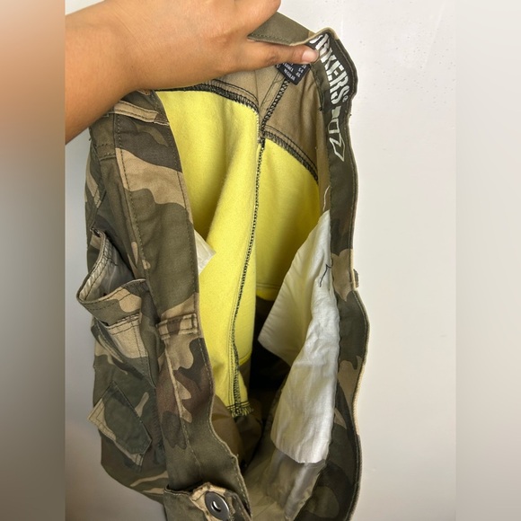 BILT Iron Workers Men Motorcycle Pants Mens 38X32 Camo Cargo Ankle Straps DuPont - Picture 13 of 16